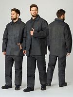Костюм сварщика цельноспилковый 2 кл.защиты(Спилок 0,9-1,2), черный