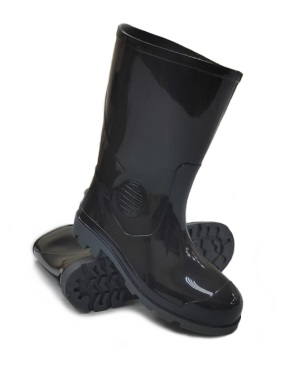 Фото Сапоги мужские ПВХ двухкомпонентные (арт.м.431/30), черный На фото изображено Сапоги мужские ПВХ двухкомпонентные (арт.м.431/30), черный