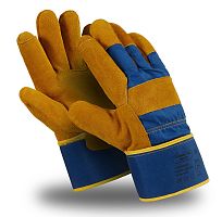 Перчатки Manipula Specialist® Сталкер Про (спилок/ткань+интерлок), SPL-72/MG-292